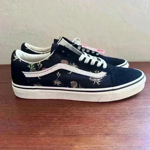 VANS Old Skool Desert Snake Black Suede/Canvas Shoes Men’s Size 11 New With Tag - Picture 1 of 10